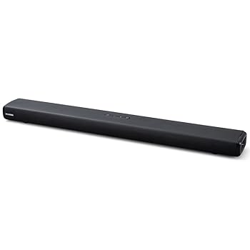 【中古】アイリスオーヤマ サウンドスピーカー 2.1ch サブウーファー内蔵 IHT-S201 ブラック Bluetooth  ARC対応 幅約90×奥行約11.8×高さ約6.7cm