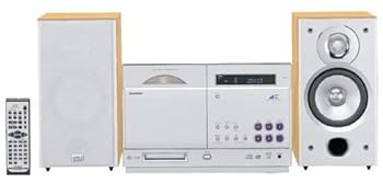 【中古】SHARP アウビィ SD-CX8-S MD構成要素 (しろがね色)