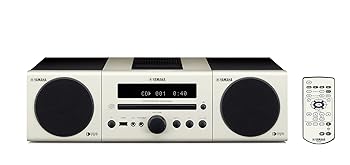 【中古】YAMAHA マイクロコンポーネントシステム (白いこと) MCR-040W