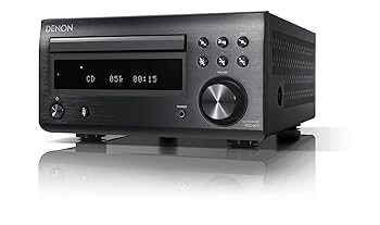【中古】デノン Denon RCD-M41 広広としたFM AM/FMラジオ受信機ラジオ受信機 ディスクリートアンプ積み上げる Bluetooth?相応う CD受信システム 黒いこと RCD-M41K