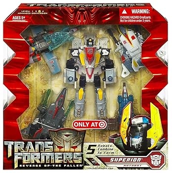 【中古】Transformers 2: Revenge of the Fallen Exclusive 5-Figure Combiner Set Superion
