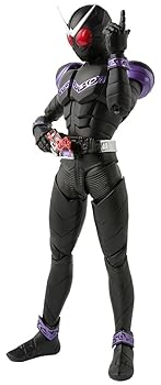 【中古】BANDAI S.H.フィギュアーツ(真骨彫製法) 仮面ライダージョーカー 『仮面ライダーW』 (魂ネイション2017、魂ウェブ商店限定) 全高約145mm