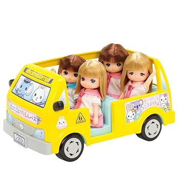 【中古】（非常に良い）リカちゃん LF-13 ようちえんニコニコバス｜ハッピーストア藤岡