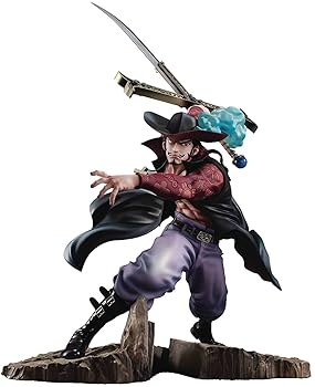 【中古】Megahouse - One Piece Portrait Of Pirates Neo-Max Dracule Mihawk PVCFigure