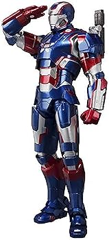 【中古】TAMASHII NATIONS S.H.フィギュアーツ アイアンパトリオット 約160mm PVC・ABS・ダイキャスト製 塗装済み可動フィギュア