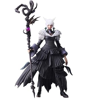 【中古】ファイナルファンタジー XIV ブリングアーツ ヤ・シュトラ PVC製 塗装済み可動フィギュア
