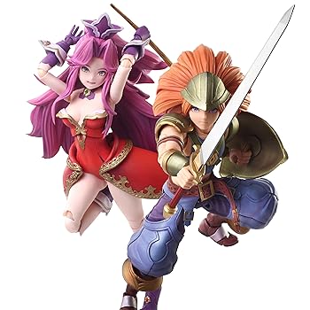 【中古】聖剣伝説3 トライアルズ オブ マナ ブリングアーツ デュラン&アンジェラ PVC製 塗装済み可動フィギュア