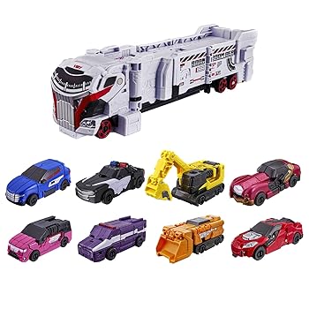 【中古】[バンダイ] DXブンブンジャーロボ 爆上4大ロボセット