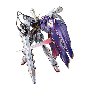 【中古】機動戦士クロスボーン・ガンダム METAL BUILD クロスボーン・ガンダムX1 ハーフクロス(キンケドゥ搭乗仕様) ABS&PVC&ダイキャスト製 約180mm 塗