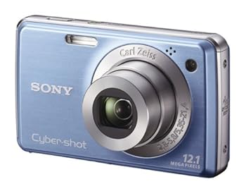【中古】SONY デジタル写真機 Cyber-Shot(サイバーショット) W220 (1210万絵素/光学x4/デジタルx8/青み) DSC-W220/L