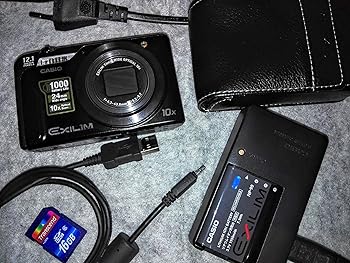【中古】CASIO デジタル写真機 EXILIM (エクシリム)EX-H10 しろがね色 EX-H10SR