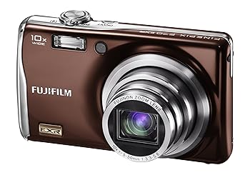 【中古】FUJIFILM デジタル写真機 FinePix (ファインピックス) F70 EXR 赤銅色 F FX-F70EXR BW