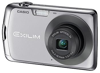 【中古】CASIO デジタル写真機 EXILIM EX-Z330 しろがね色 EX-Z330SR