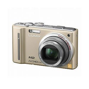 【中古】パナソニック デジタル写真機 ルミックス ゴールド DMC-TZ10-N
