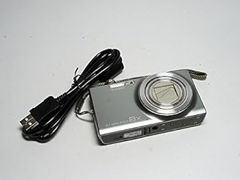 【中古】CASIO デジタル写真機 EXILIM 1610万絵素 8倍 しろがね色 EX-Z3000SR デジタルカメラ-カメラ・ビデオカメラ・光学機器