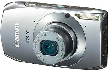 【中古】Canon デジタル写真機 IXY32しろがね色 IXY32S(SL) 1210万絵素 光学4.4倍望遠レンズ 3.2型ワイドタッチパネル 盛りだくさん固定ディスク映像