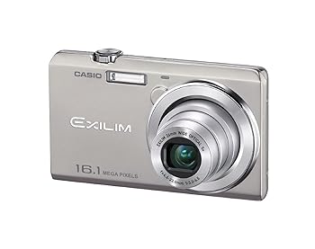 【中古】CASIO デジタルカメラ EXILIM 1610万画素 5倍 シルバー EX-ZS12SR