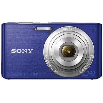 【中古】SONY Cyber-Shot(サイバーショット) W610 (1410万CCD/光学x4) 青み DSC-W610/L
