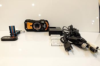 【中古】PENTAX 雨合羽デジタル写真機 Optio WG-2GPS (シャイニーオレンジ) OPTIOWG-2GPSOR