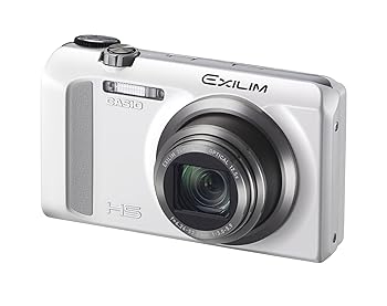 【中古】CASIO デジタル写真機 EXILIM EX-ZR500WE ハイスピード写真機 5軸手ブレ手を加える 1610万絵素 白いこと