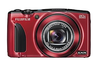 【中古】FUJIFILM コンパクトデジタルカメラ F1000EXR レッド F FX-F1000EXR R