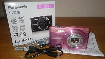 【中古】パナソニック デジタル写真機 ルミックス SZ8 光学12倍 サクラ色 DMC-SZ8-P