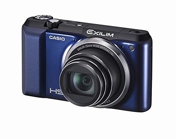 【中古】CASIO デジタル写真機 EXILIM EXZR850BE 1610万絵素 Wi-Fi役立つこと積み上げる 切れ間映画化 光学18倍望遠レンズ EXZR850 青色