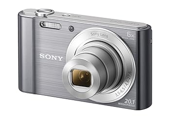 【中古】SONY(ソニー) デジタル写真機 Cyber-shot W810 光学6倍 しろがね色 DSC-W810-S