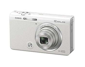 【中古】CASIO デジタル写真機 EXILIM EX-ZR50WE 1610万絵素 自分自身撮りチルト液晶 メイクアップトリプルショット 白いこと