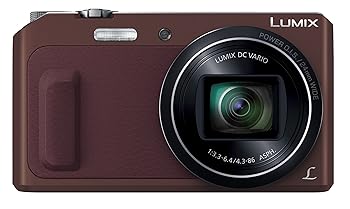 【中古】パナソニック デジタル写真機 ルミックス TZ57 光学20倍 赤銅色 DMC-TZ57-T