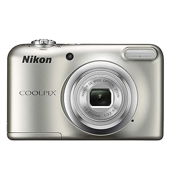【中古】Nikon デジタル写真機 COOLPIX A10 しろがね色 光学5倍望遠レンズ 1614万絵素 【蓄電池印字機】 A10SL
