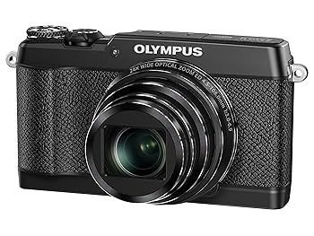 【中古】OLYMPUS コンパクトデジタルカメラ STYLUS SH-3 黒いこと 光学式5軸手ぶれ手を加える 光学24倍\u0026超解像48倍望遠レンズ SH-3 BLK