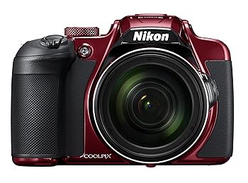 【中古】Nikon デジタル写真機 COOLPIX B700 光学60倍望遠レンズ2029万絵素 赤いこと B700RD