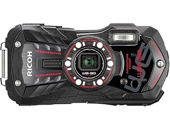 【中古】リコー WG-30 CALS青写真 エボニーブラック