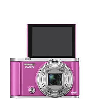 【中古】CASIO デジタル写真機 EXILIM EX-ZR3200VP 自分自身撮り・みんな撮りが飾り気の無い スマホへ自動小銃移らす