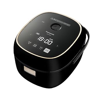【中古】パナソニック 炊飯器 3.5合 IH式 ブラック SR-KT067-K
