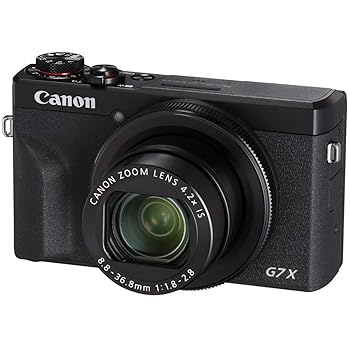 【中古】Canon コンパクトデジタルカメラ PowerShot G7 X Mark III 黒いこと 1.0型感知器/F1.8水晶体/光学4.2倍望遠レンズ PSG7XMARKIIIBK カメラ・ビデオカメラ・光学機器-コンパクトデジタルカメラ-デジタルカメラ
