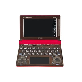 【中古】（非常に良い）カシオ計算機 電子辞書 『エクスワード』 ルージュレッドXD-D6000RP｜ハッピーストア藤岡 29,783円