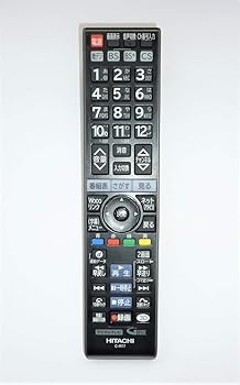 【中古】日立完全無欠部分品 テレビ受像機用遠隔操作 V09つづき物 C-RT7 L37-V09 007