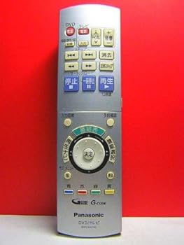 【中古】パナソニック DVD テレビリモコン EUR7655Y20