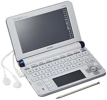 【中古】カシオ 陰電子字引き エクスワード 商行為模範例 XD-U8500NB ネイビーブルー