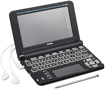 【中古】カシオ 陰電子字引き エクスワード 中学生模範例 XD-U3800BK 黒いこと