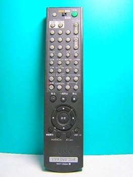 楽天市場】【中古】ソニー ビデオ・DVD・コンボリモコン RMT-V502E