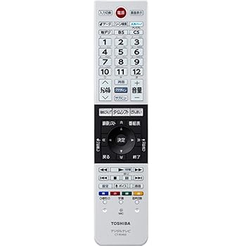 【中古】東芝 液晶テレビ受像機 遠隔操作 CT-90460 75039803