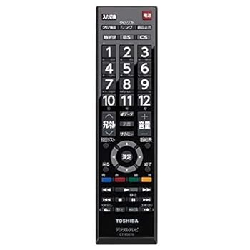 【中古】CT-90476P シンプルリモコン レグザ純正オプションリモコン(東芝テレビ用)