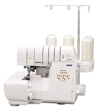 【中古】ジューキ (JUKI) ２本針４本糸ウェーブロックミシン 【ベビ－鍵を掛けるミシン】baby-lock （ジューキ） 糸取謂われ因縁 【ＢＬ-６９ＷＪ】