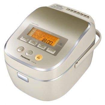 【中古】220V-50サイクル専用、外国で向けパナソニック 水蒸気IHジャー炊飯器 SR-SAT102-N (ノーブルシャンパン) 1L/5.5Cups