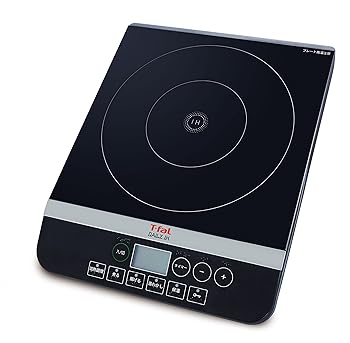 【中古】ティファール IH膳立て器 煮炊き暖房器 「デイリーIH」 陶器瑠璃製とっ始め一皿 黒いこと IH2028JP