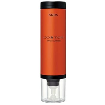 【中古】HCW-SHW10-D(スカ-レットオレンジ) COTON(コトン) ハンディ洗濯機