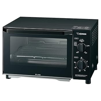 【中古】象印マホービン オーブントースター 2枚焼き マットブラック EQ-AH22-BZ